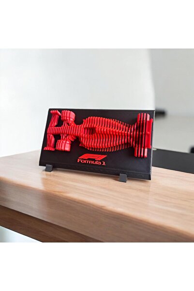ZFRGROUP Formula 1 (F1) Kabartmalı Araç Figürü
