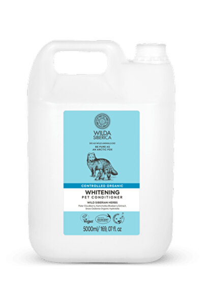 WILDA SIBERICA Controlled organic Whitening pet conditioner - 5L