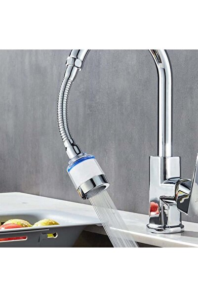 SUNUP Sn-27145 Anti-Limescale 5-Filter Water Saving Faucet Head with Movable Head