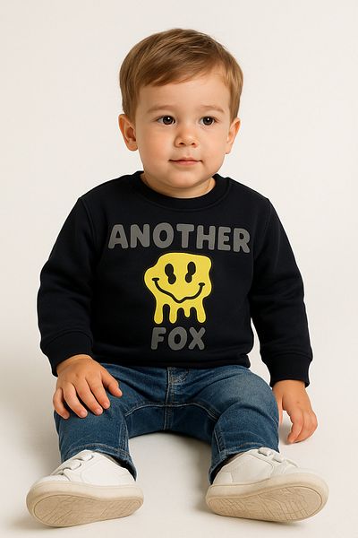 DİVİSTA Boy's Printed Long Sleeve Sweatshirt