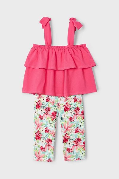 MAYORAL Girl's Top and Bottom Set - Multicolor