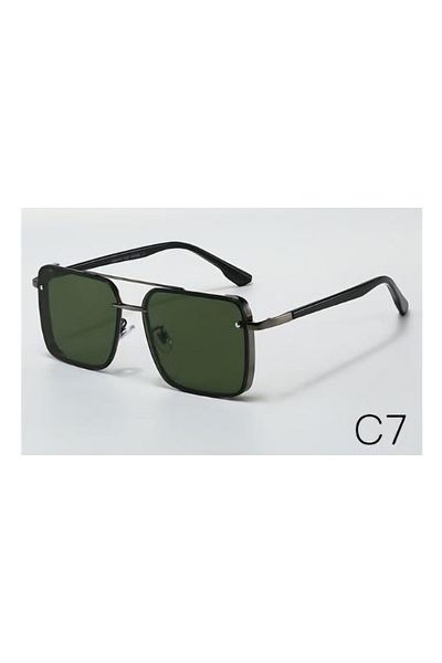 Escales Unisex Uv 400 Protected Police Sunglasses