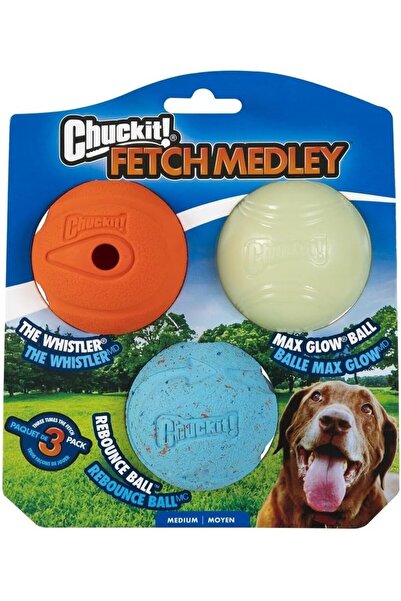 Petmate تشاكيت فيتش ميدلي متوسط - عبوة من 3 قطع