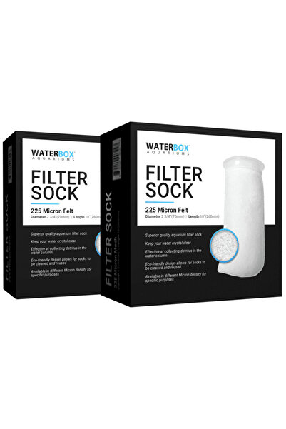 WATERBOX كيس فلتر من اللباد مقاس 2.75 بوصة (PP، 225 ميكرومتر، 7*26 سم)