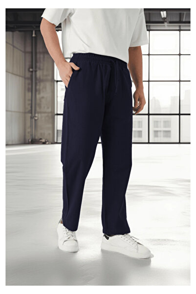 YAKAMEL Erkek Beli Bağlamalı Likralı Lise Okul Pantolonu