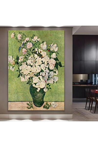 EMYA HOME Τριαντάφυλλα (1890) από τον Βινσέντ Βαν Γκογκ Πίνακας σε καμβά