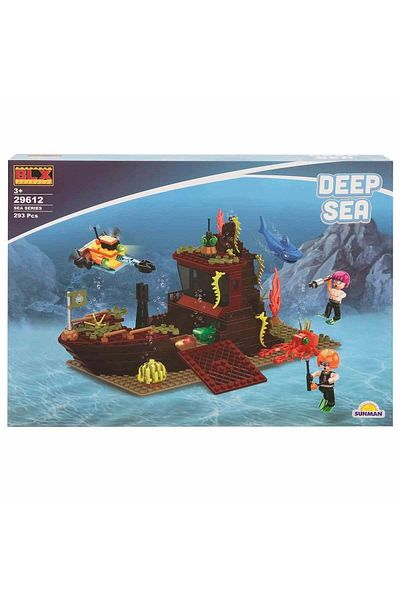 sunman oyuncak Sea Underwater Ship Exploration 29612 293 Pieces 00004436