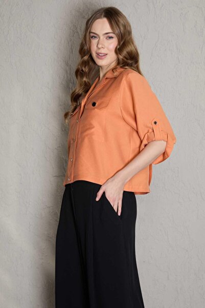 MEZZURA GÖMLEK ORANJ