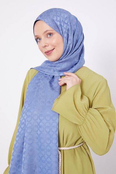 Bijutek Levidor Ring Pattern Jacquard Janjan Shawl
