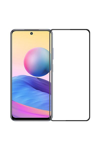 Cellara CELLARA 2.5 FULL GLUE GLASS SCREEN PROTECTOR FOR REDMI 12 5G - BLACK