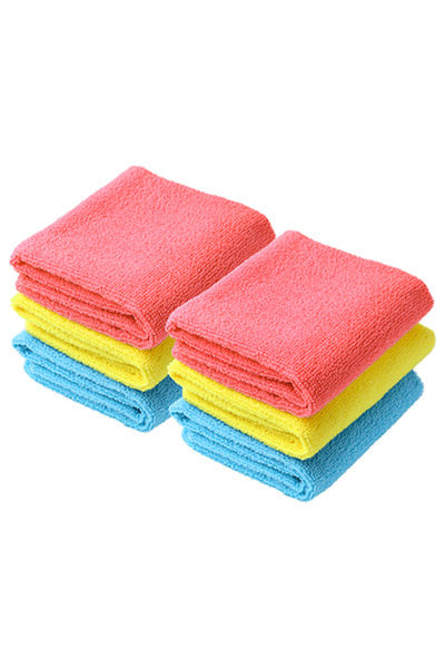 Teesa Set de lavete din microfibră, 6 bucăți, 30 x 40 cm, 250 g/m²
