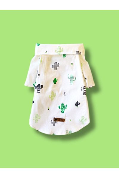 Luli Pet Cactus Patterned Dog Shirt