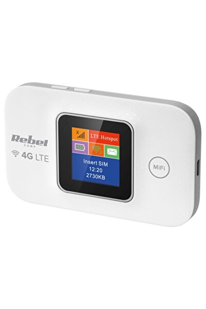 Rebel Voyager 4G LTE Μόντεμ Ταξιδίου με οθόνη LCD 1.44 ιντσών και μπαταρία 21...