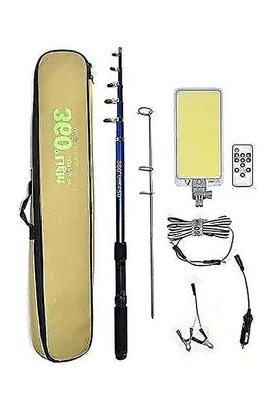 huitich Led Fishing and Camping Light Kit - 47W Power, 4598LM Output, Complete Accessories