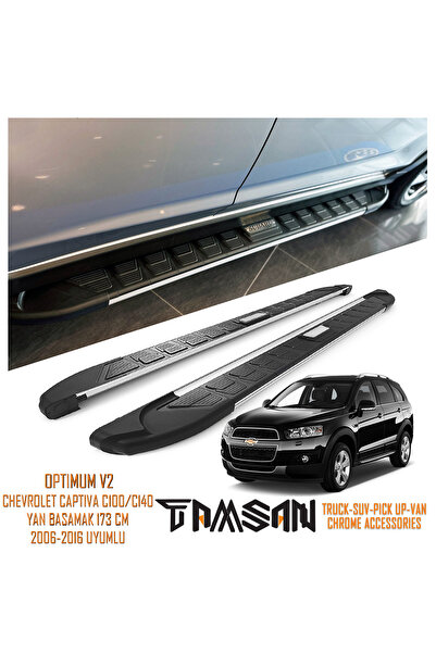 TAMSAN CHEVROLET CAPTIVA C100/C140 OPTIMUM V2 MODEL YAN BASAMAK GRİ 173 CM 20...