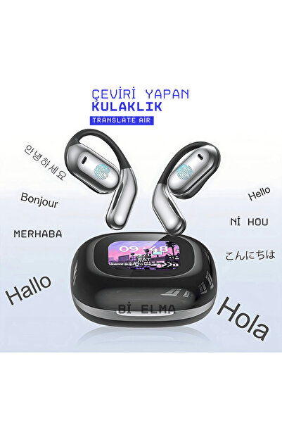 Hellotech AI Language Translator Air Kulaklık, Dokunmatik Ekranlı