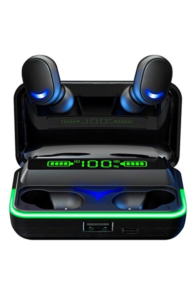 Rebel SN-E10 Căști Bluetooth 5.0 cu afișaj LED și microfon