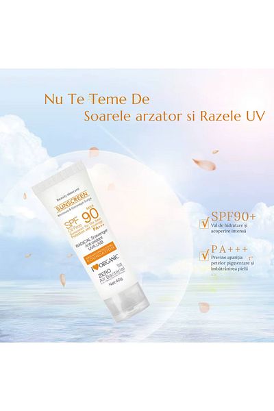 OEM Face cream with SPF 90 sun protection – Antioxidant, moisturizing, for all skin types,