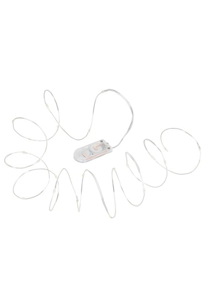 Rebel Ghirlandă luminoasă festivă cu 20 mini LED-uri, alb rece, alimentată cu...