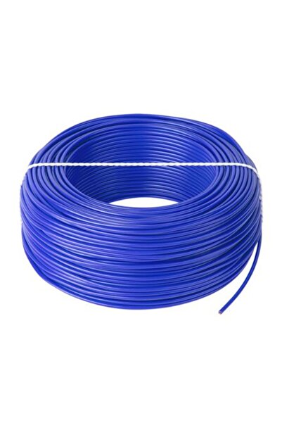 Lechpol H05V-K Καλώδιο χαλκού 1x1.5 mm² Μπλε PVC 300/500V 100μ