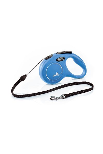 Flexi New Classic M Cord 5m blue