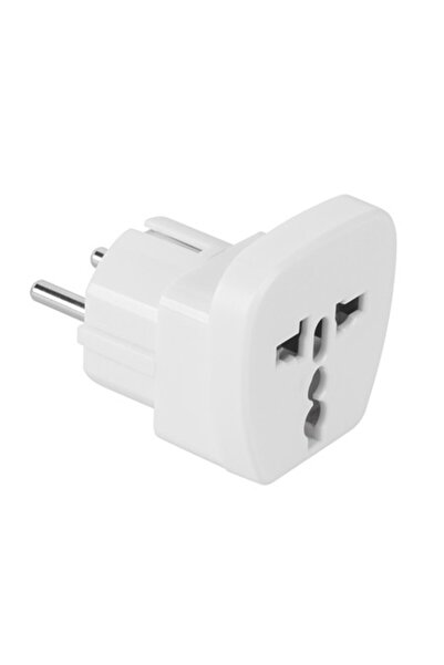 Lechpol Adaptor universal de priză UK, alb