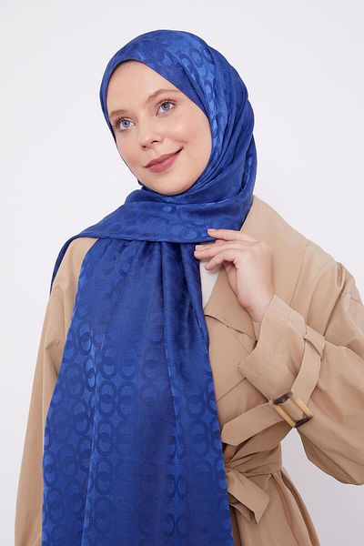 Bijutek Levidor Ring Pattern Jacquard Janjan Shawl