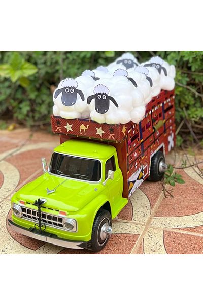 rexa Truck Vehicle Mini Pull Back Alloy Car Model Toy 22x51x21 cm