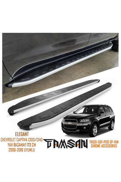 TAMSAN CHEVROLET CAPTIVA C100/C140 ELEGANT MODEL YAN BASAMAK GRİ 173 CM 2006-...