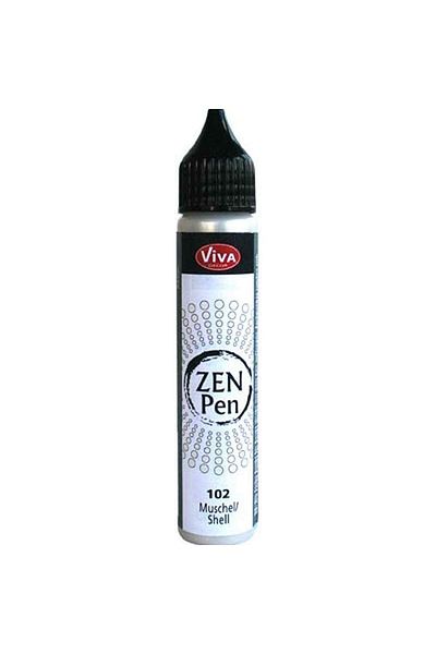 Viva Decor ZEN Pen VIVA DECOR dot painting paint, 28ml Pearl white