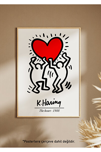 One Little Happiness THE HEART Αφίσα Αισθητική αφίσα τοίχου, αφίσα χωρίς πλαίσιο