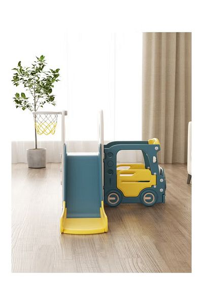 FULLJOY Slide with car and basketball 3*1