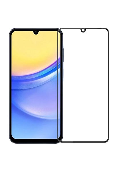 Cellara CELLARA 2.5D FULL GLUE GLASS SCREEN PROTECTOR FOR SAMSUNG GALAXY A15 5G - BLACK