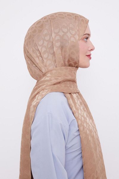 Bijutek Levidor Ring Pattern Jacquard Janjan Shawl
