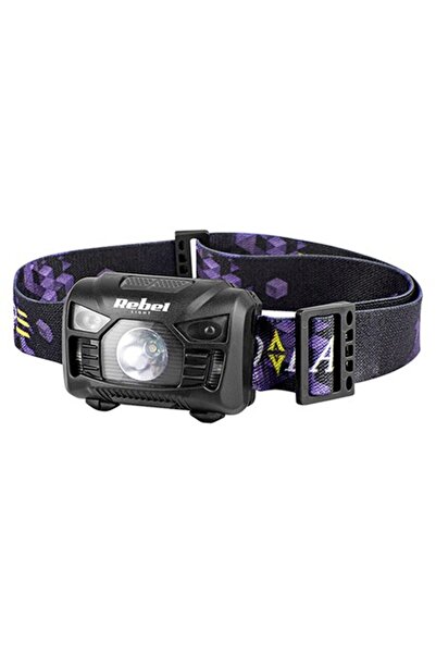 Rebel Lampă frontală LED cu senzor de mișcare 3W, 120 lm, reîncărcabilă prin USB
