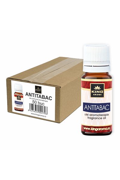 KingAroma Pack of 50 aromatherapy scented oils, Anti-Tobacco, Kingaroma, 10 ml