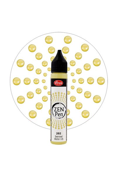 Viva Decor ZEN Pen VIVA DECOR dot painting color, 28ml Pastel yellow