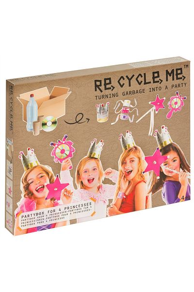OEM Educational DIY Assembly Kit "Princess Party Set" Made from Recycled Materials
