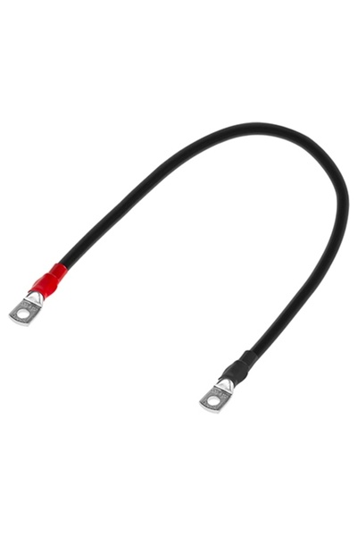 Lechpol Conector de baterie din cupru LA35/8, 450V, 82A, 6mm, cablu flexibil ...