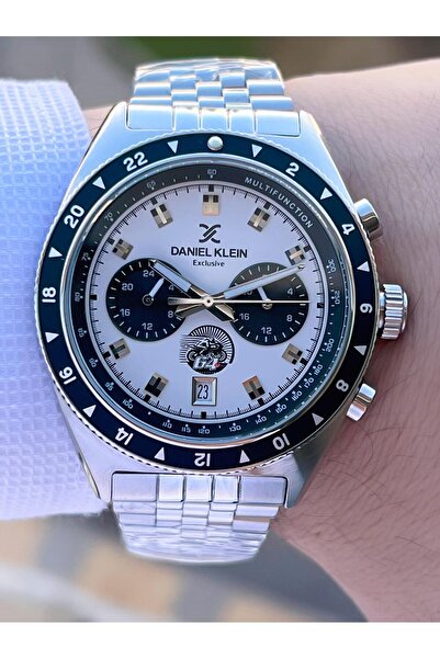 Daniel Klein Men's Wristwatch Fg.13994.4 with Inner Functions Active 30 Mt Water Resistant 2 Years Warranty