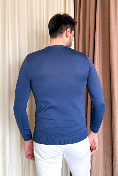 ModaPlaza Ανδρικό πλεκτό με μακρυμάνικο λαιμό 4200