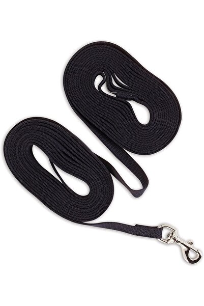 Petmate سلسلة تدريب الكلاب من القطن من أسبن بيت، مقاس 5/8 × 30، أسود
