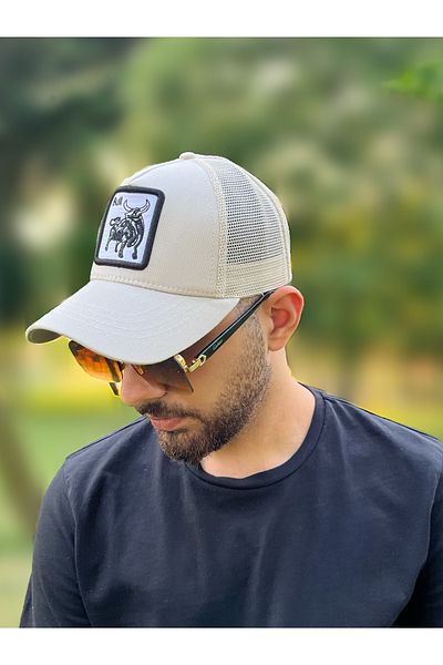 ZERAMİNE Beige Hat Unisex Model Adjustable