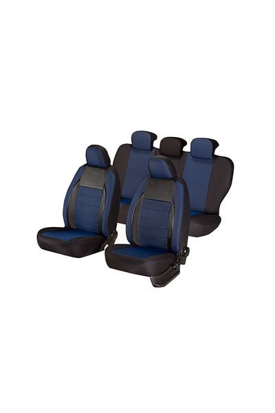 SMARTIC Huse scaune auto, Elegance, 11 piese, compatibile airbag, rabatabile, 3 straturi de material