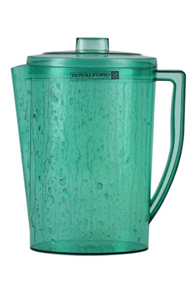 ROYALFORD إبريق ماء قوس قزح سعة 1.8 لتر مصنوع من بلاستيك عالي الجودة خالٍ من ...