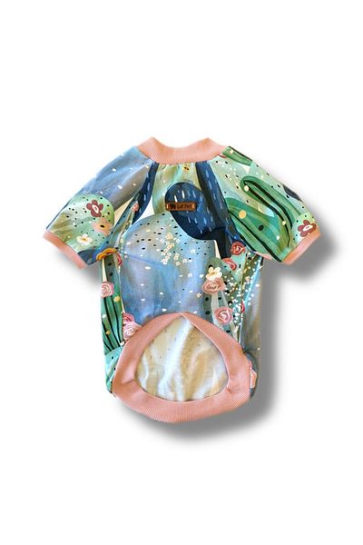 Luli Pet Cactus Patterned Dog Outfit
