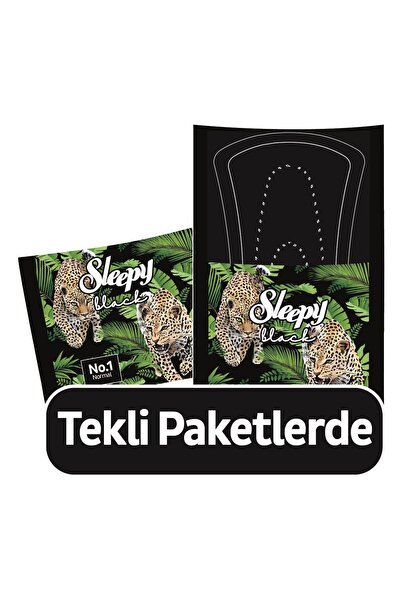 Sleepy 5 AL 4 ÖDE Black Normal 40'lı Günlük Ped, ROSIE Hediye