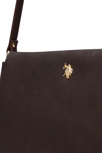 U.S. Polo Assn. Coffee Women's Messenger Bag Us25626