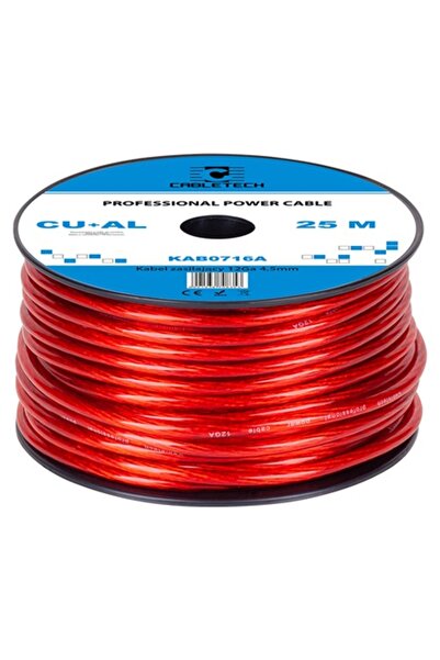 Cabletech CABLU PUTERE CU-AL 12GA (4.5MM/3.31MM2) 25M R