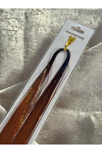 Butik Kadin Hair Tinsel Parlak Simli Saç Süs